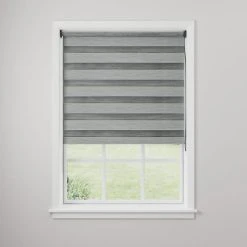 Dunelm Stria Day And Night Grey Roller Blind 11 Dunelm Stria Day And Night Grey Roller Blind -Dunelm Sales Store 30731846 alt03