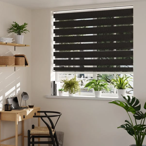 Dunelm Day And Night Black Daylight Roller Blind 3 Dunelm Day And Night Black Daylight Roller Blind