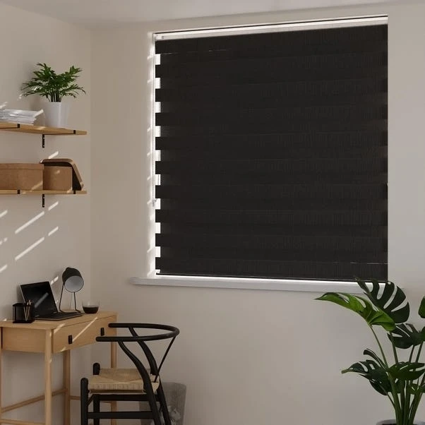 Dunelm Day And Night Black Daylight Roller Blind 5 Dunelm Day And Night Black Daylight Roller Blind - Image 3