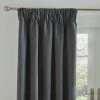 Dunelm Wynter Charcoal Thermal Pencil Pleat Curtains 2 Dunelm Wynter Charcoal Thermal Pencil Pleat Curtains -Dunelm Sales Store 30732976