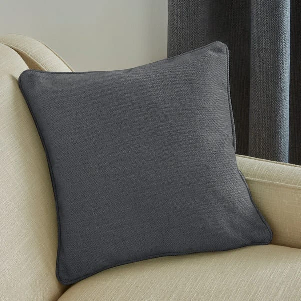 Dunelm Wynter Charcoal Thermal Pencil Pleat Curtains 7 Dunelm Wynter Charcoal Thermal Pencil Pleat Curtains - Image 5