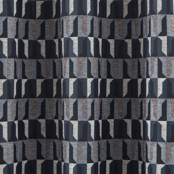 Dunelm Regent Navy Eyelet Curtains 5 Dunelm Regent Navy Eyelet Curtains - Image 3