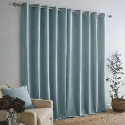 Dunelm Wynter Seafoam Thermal Eyelet Curtains 10 Dunelm Wynter Seafoam Thermal Eyelet Curtains -Dunelm Sales Store 30733432 alt04