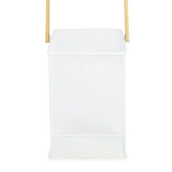 Dunelm Metal Mesh Stair Basket White 9 Dunelm Metal Mesh Stair Basket White -Dunelm Sales Store 30733568 alt02