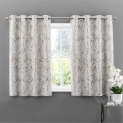 Dunelm Zen White Jacquard Eyelet Curtains 12 Dunelm Zen White Jacquard Eyelet Curtains -Dunelm Sales Store 30733709 alt05
