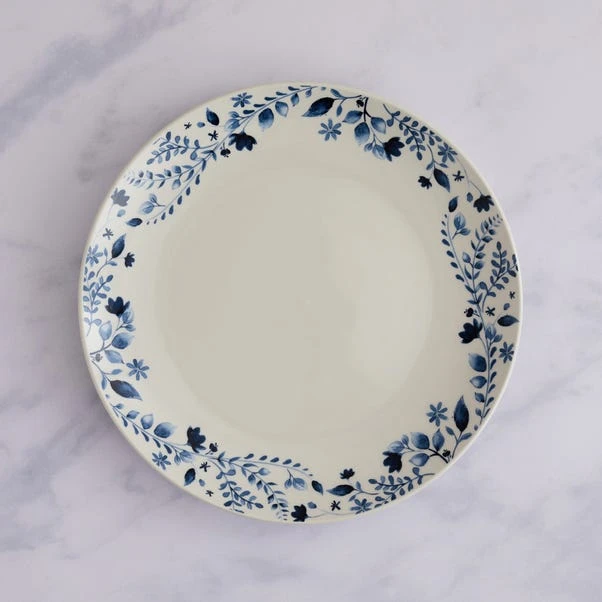 Dunelm Indigo Meadow 12 Piece Dinner Set 4 Dunelm Indigo Meadow 12 Piece Dinner Set - Image 2