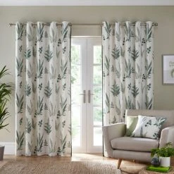 Dunelm Fern Green Eyelet Curtains 9 Dunelm Fern Green Eyelet Curtains -Dunelm Sales Store 30734302 alt01