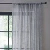 Dunelm Checked Semi Sheer Voile 1 Dunelm Checked Semi Sheer Voile -Dunelm Sales Store 30734312