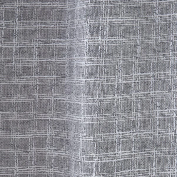 Dunelm Checked Semi Sheer Voile 5 Dunelm Checked Semi Sheer Voile - Image 3