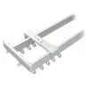 Dunelm Double Layer Aluminium Track -Dunelm Sales Store 30734659