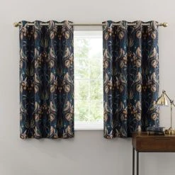Dunelm Havisham Navy Eyelet Curtains 12 Dunelm Havisham Navy Eyelet Curtains -Dunelm Sales Store 30737194 alt05