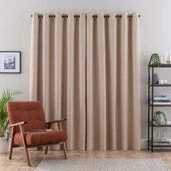 Dunelm Montreal Ultra Blackout Pebble Eyelet Curtains 12 Dunelm Montreal Ultra Blackout Pebble Eyelet Curtains -Dunelm Sales Store 30737237 alt04