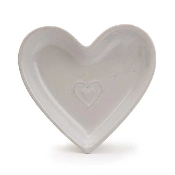 Dunelm Hearts White Teabag Tidy 3 Dunelm Hearts White Teabag Tidy