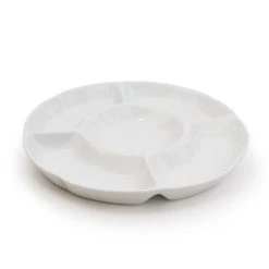Dunelm White Divided Serving Dish