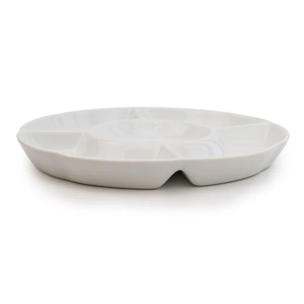 Dunelm White Divided Serving Dish 4 Dunelm White Divided Serving Dish - Image 2