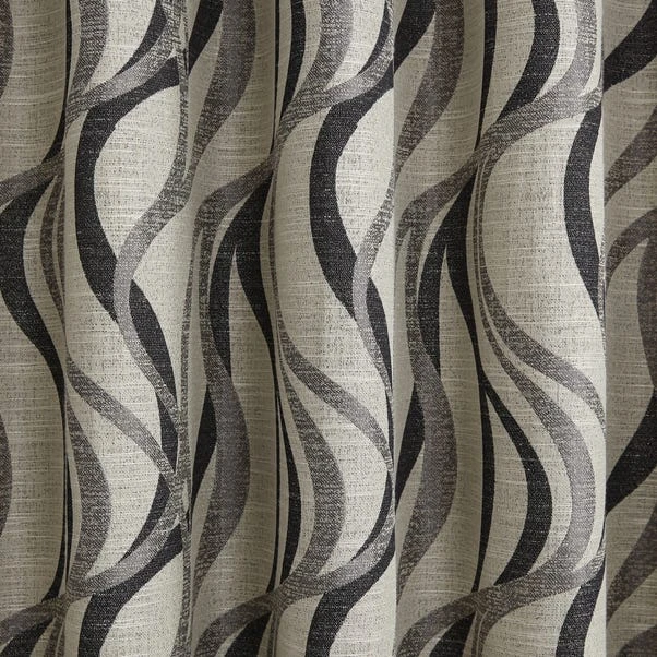 Dunelm Mirage Charcoal Eyelet Curtains 5 Dunelm Mirage Charcoal Eyelet Curtains - Image 3