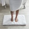 White Dorma Memory Foam Bath Rug -Dunelm Sales Store 30738599