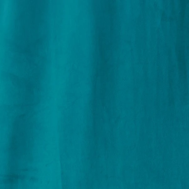 Dunelm Recycled Velour Teal Eyelet Curtains 5 Dunelm Recycled Velour Teal Eyelet Curtains - Image 3