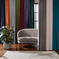 Dunelm Recycled Velour Teal Eyelet Curtains 11 Dunelm Recycled Velour Teal Eyelet Curtains -Dunelm Sales Store 30743377 alt03