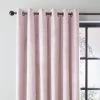 Dunelm Recycled Velour Blush Eyelet Curtains -Dunelm Sales Store 30743382