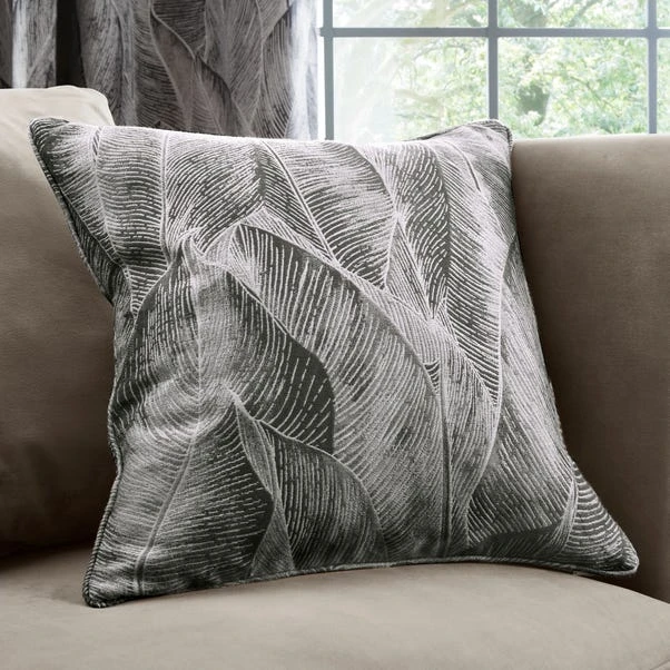 Dunelm Malawi Graphite Eyelet Curtains 8 Dunelm Malawi Graphite Eyelet Curtains - Image 6