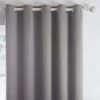 Dreams N Drapes Indiana Grey Eyelet Curtains 1 Dreams N Drapes Indiana Grey Eyelet Curtains -Dunelm Sales Store 30744547