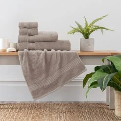 Dunelm Pebble Egyptian Cotton Towel