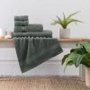 Dunelm Forest Green Egyptian Cotton Towel 1 Dunelm Forest Green Egyptian Cotton Towel -Dunelm Sales Store 30744826