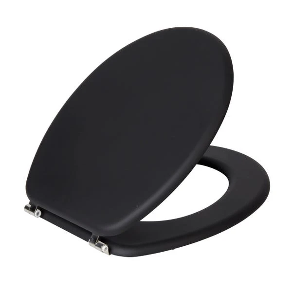 Mainstream By Aqualona Black Soft Touch Toilet Seat 3 Mainstream By Aqualona Black Soft Touch Toilet Seat