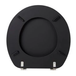 Mainstream By Aqualona Black Soft Touch Toilet Seat 7 Mainstream By Aqualona Black Soft Touch Toilet Seat -Dunelm Sales Store 30747097 alt02