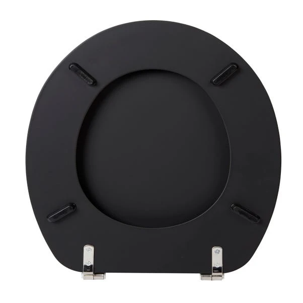 Mainstream By Aqualona Black Soft Touch Toilet Seat 5 Mainstream By Aqualona Black Soft Touch Toilet Seat - Image 3