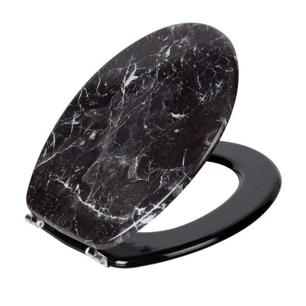 Mainstream By Aqualona Dark Marble Toilet Seat 3 Mainstream By Aqualona Dark Marble Toilet Seat