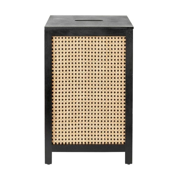 Dunelm French Cane Black Laundry Hamper 5 Dunelm French Cane Black Laundry Hamper - Image 3