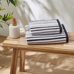 Dunelm London Stripe Towels