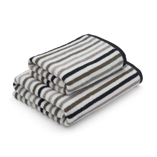 Dunelm London Stripe Towels 4 Dunelm London Stripe Towels - Image 2