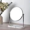 Dunelm Marble Effect Pedestal Mirror And Storage Tray -Dunelm Sales Store 30748004