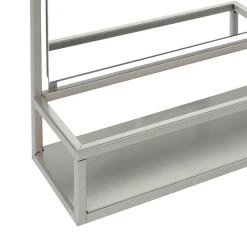 Dunelm London Brushed Chrome Effect Wall Mirror, 34x64cm 9 Dunelm London Brushed Chrome Effect Wall Mirror, 34x64cm -Dunelm Sales Store 30748115 alt03