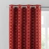 Luxury Collection Chenille Ogee Red Eyelet Curtains 1 Luxury Collection Chenille Ogee Red Eyelet Curtains -Dunelm Sales Store 30748805