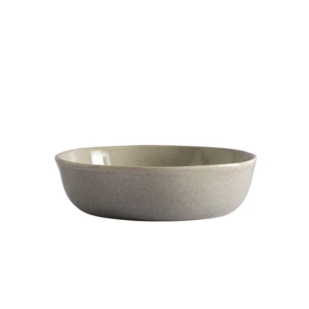 Dunelm Amalfi Grey Stoneware Pasta Bowl 4 Dunelm Amalfi Grey Stoneware Pasta Bowl - Image 2