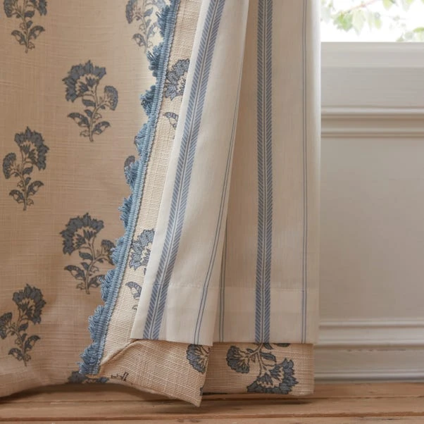 Churchgate Clarendon Ashley Blue Eyelet Curtains 8 Churchgate Clarendon Ashley Blue Eyelet Curtains - Image 6