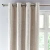 Dunelm Boho Patchwork Sandstone Eyelet Curtains -Dunelm Sales Store 30751748