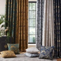 Dunelm Crane Navy Eyelet Curtains 11 Dunelm Crane Navy Eyelet Curtains -Dunelm Sales Store 30751803 alt03