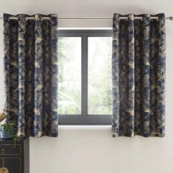 Dunelm Crane Navy Eyelet Curtains 13 Dunelm Crane Navy Eyelet Curtains -Dunelm Sales Store 30751803 alt05