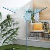 Dunelm 3 Arm Steel Rotary Airer, 30m -Dunelm Sales Store 30752161
