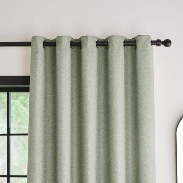 Dunelm Bondi Sage Eyelet Curtains 3 Dunelm Bondi Sage Eyelet Curtains