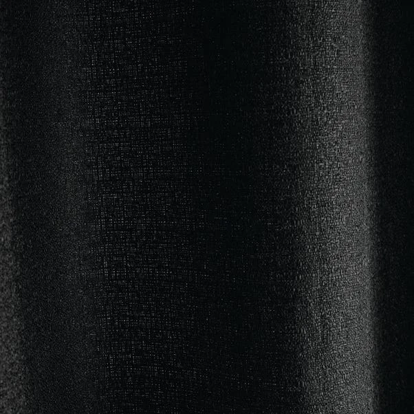 Dunelm Bondi Black Eyelet Curtains 5 Dunelm Bondi Black Eyelet Curtains - Image 3