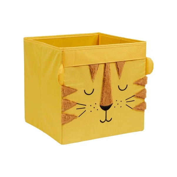 Dunelm Tiger Felt Foldable Box 5 Dunelm Tiger Felt Foldable Box - Image 3