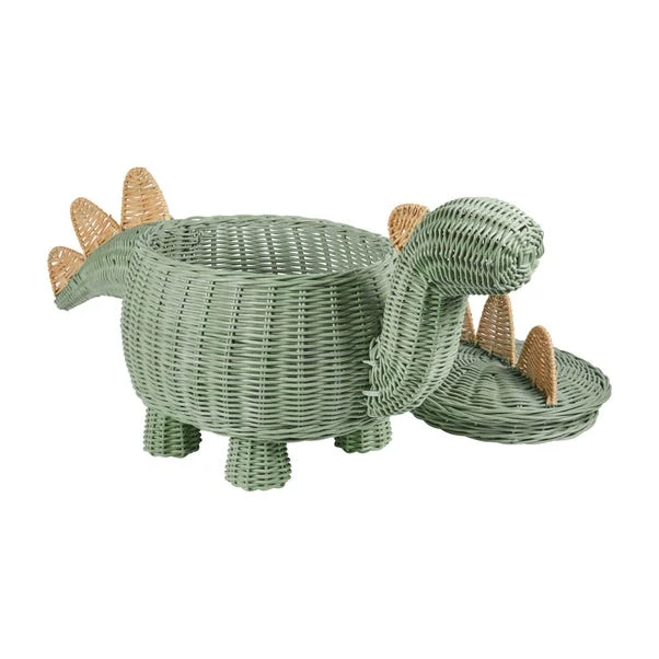 Dunelm Dinosaur Rattan Storage Basket 6 Dunelm Dinosaur Rattan Storage Basket - Image 4