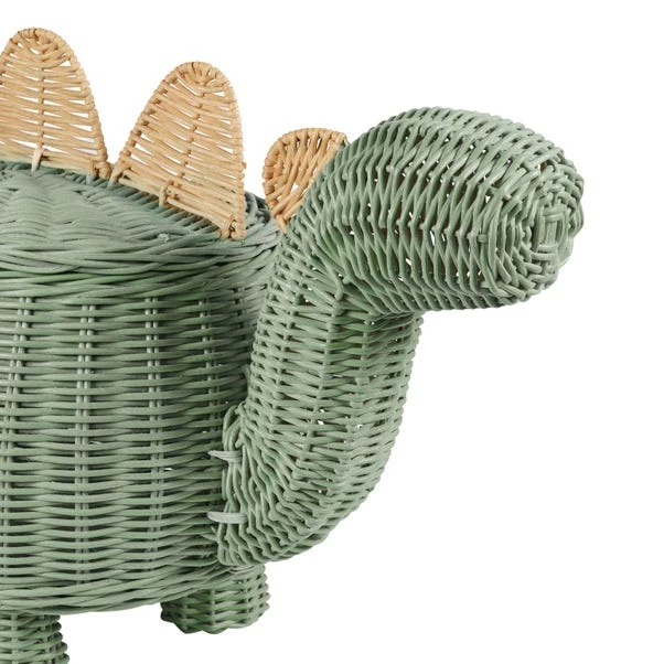 Dunelm Dinosaur Rattan Storage Basket 8 Dunelm Dinosaur Rattan Storage Basket - Image 6