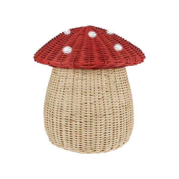Dunelm Toadstool Red Storage Basket 4 Dunelm Toadstool Red Storage Basket - Image 2